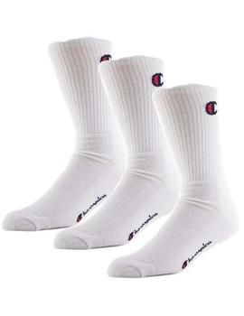 CALCETINES BLANCO CHAMPION PACK 3