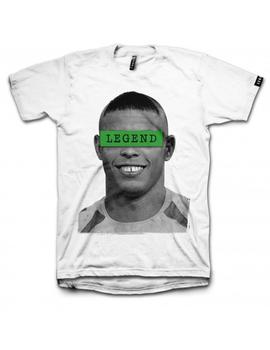 Camiseta Ronaldo Blanco Leg3nd Unisex