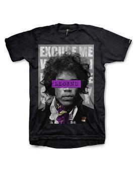 Camiseta Hendrix Negro Leg3nd Unisex