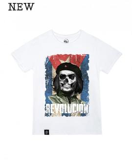T-shirt Che skull/ White/ Le crane