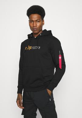 ALPHA SUDADERA LABEL NEGRO