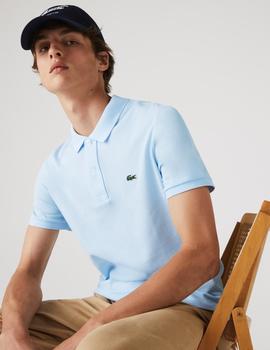 LACOSTE POLO SLIM FIT AZUL