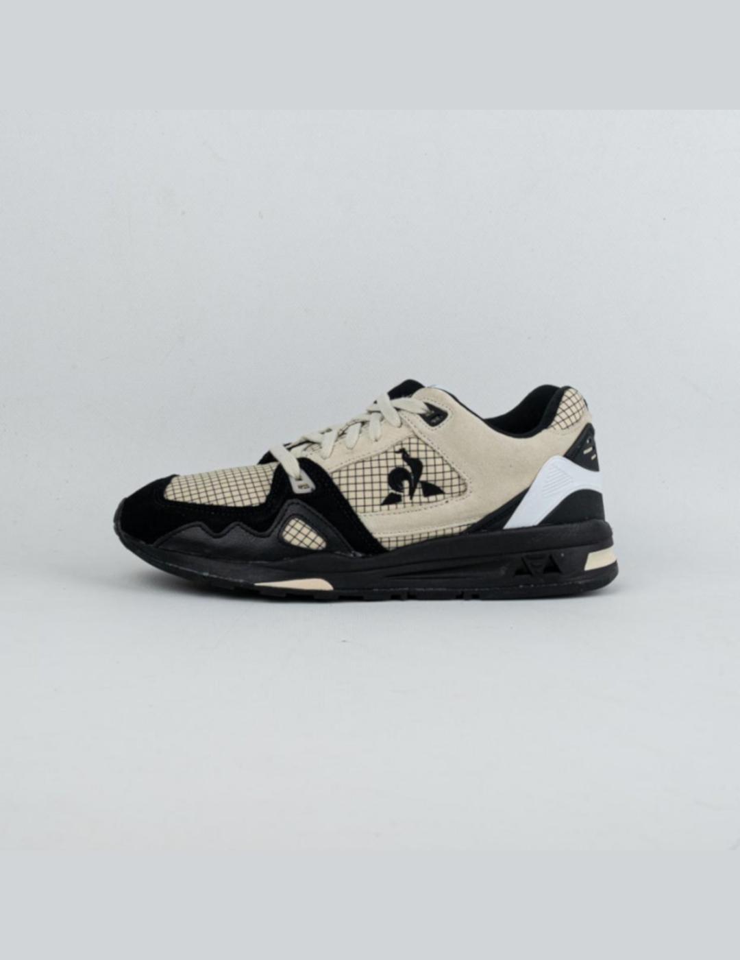 LE COQ SPORTIF ZAPATILLA RIPSTOP NEGRA BEIGE