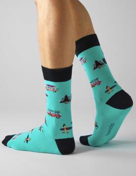 BESOCKS CALCETINES BESURFERS AZUL