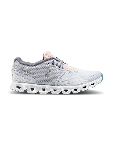 Zapatillas On Running Cloud 5 Waterproof Glacier Mujer