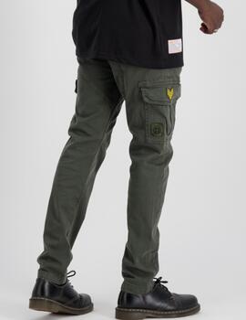 ALPHA PANT PETROL PATCH GREYBLACK