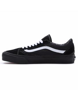 Vans old skool etiqueta negra hot sale