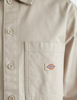 DICKIES FLORALA SHIRT SANDSTONE