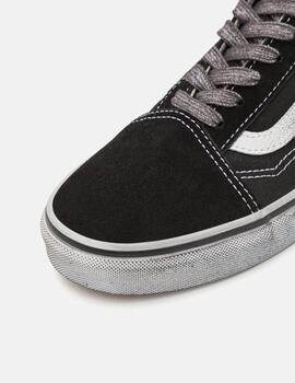 VANS ZAPATILLA OLD SKOOL WASHED BLACK