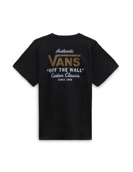 VANS CAMISETA HOLDER BLACK ANTELOPE