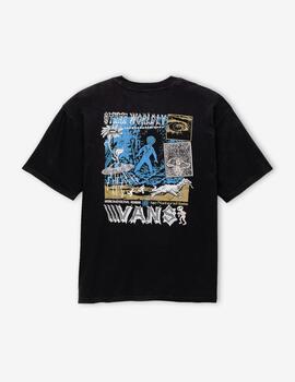 VANS CAMISETA ENCOUNTER NEGRA