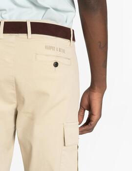 HARPER PANTALÓN SAND CARGO