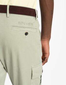 HARPER PANTALÓN VERDE CARGO