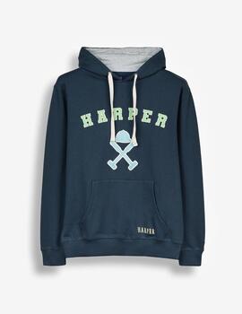 HARPER HOODIE MARINO RETRO