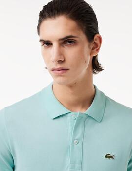 LACOSTE POLO SLIM FIT VERDE MENTA