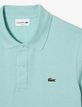 LACOSTE POLO SLIM FIT VERDE MENTA