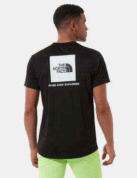 NORTH FACE CAMISETA NEGRA REAXION REDBOX