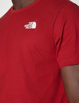 NORTH FACE CAMISETA IRON RED REDBOX