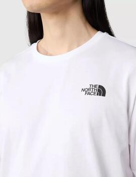 NORTH FACE CAMISETA BLANCA REDBOX