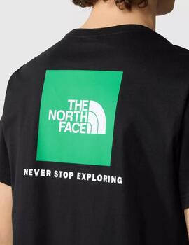 NORTH FACE CAMISETA NEGRO ESMERALDA