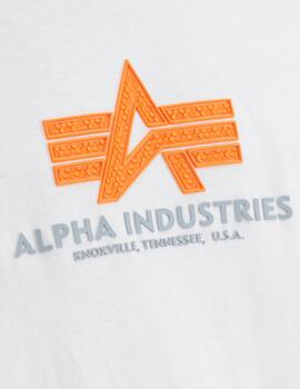 ALPHA CAMISETA RUBBER BLANCA