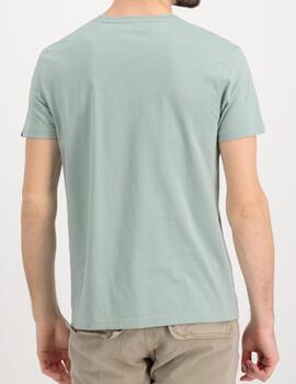 ALPHA CAMISETA RUBBER DUSTY GREEN