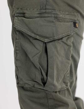 ALPHA JOGGER TWILL GREY BLACK