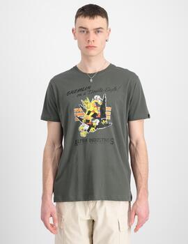 ALPHA CAMISETA DARK OLIVE GREMLIN