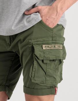 ALPHA BERMUDA CREW DARK OLIVE