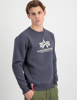 ALPHA SUDADERA BASIC GREY BLACK