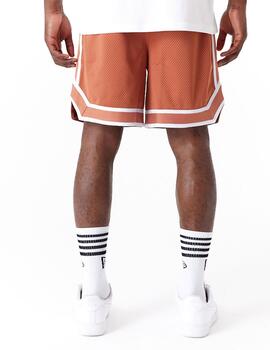 NEW ERA SHORTS MARRÓN SERIES MESH