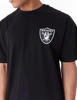 NEW ERA CAMISETA RAIDERS NEGRA