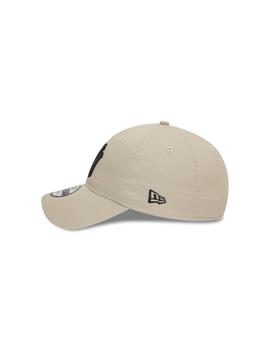 NEW ERA GORRA BEIGE NEGRO