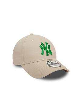 NEW ERA GORRA BEIGE VERDE