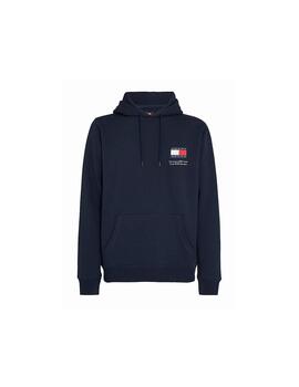 TOMMY HOODIE ESSENTIAL MARINO LOGO