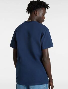 VANS CAMISETA POCKET DRESS BLUE