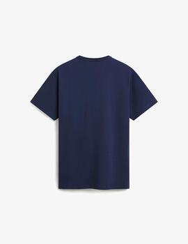 VANS CAMISETA POCKET DRESS BLUE