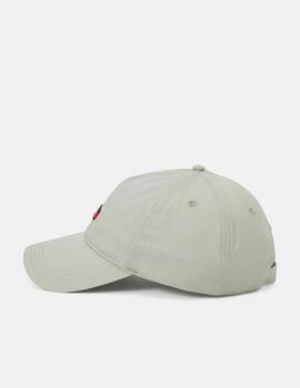 TOMMY GORRA ELONGATED FLAG GRIS