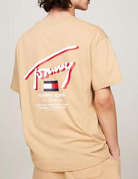 TOMMY CAMISETA STREET TAWNY SAND