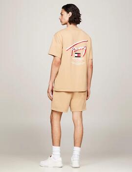 TOMMY CAMISETA STREET TAWNY SAND