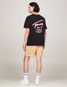 TOMMY CAMISETA STREET NEGRA