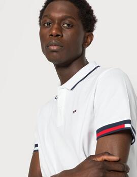 TOMMY POLO BLANCO SLIM