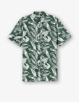 TIFFOSI CAMISA VERDE ESTAMPADA BALI