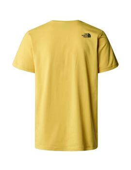 NORTH FACE CAMISETA YELLOW NEVER STOP EXPLORING