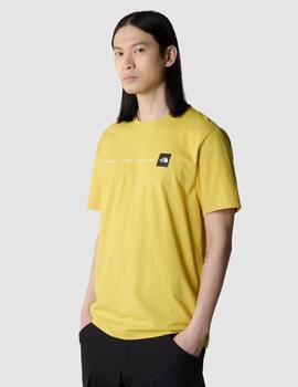 NORTH FACE CAMISETA YELLOW NEVER STOP EXPLORING