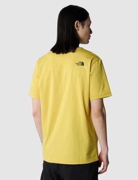 NORTH FACE CAMISETA YELLOW NEVER STOP EXPLORING