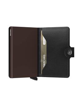 SECRID MINI WALLET BLACK BROWN