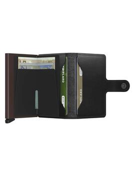 SECRID MINI WALLET BLACK BROWN