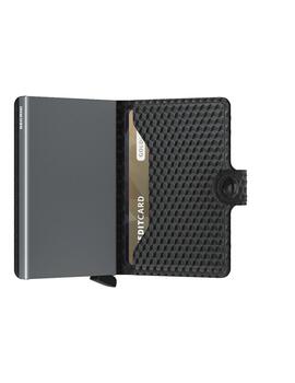 SECRID MINIWALLET CUBIC BLACK TITANIUM