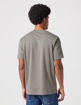 WRANGLER CAMISETA POCKET GUN METAL